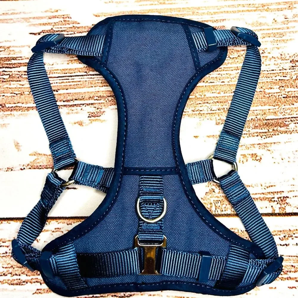 Youly Step-In Dog Harness Small Navy Blue No-Pull Front Clip EUC